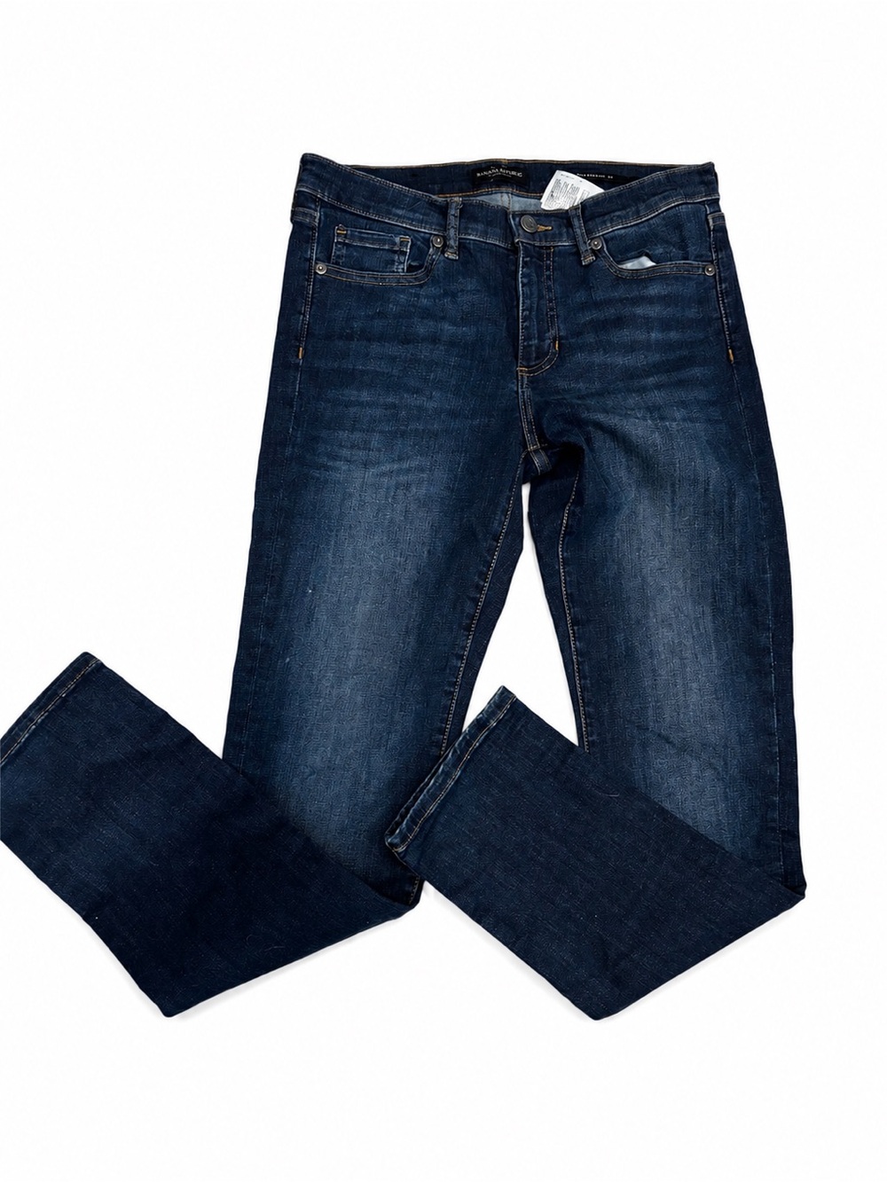 Banana Republic Premium Denim Slim Straight Jeans Dark Wash Women’s Size 28